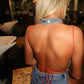 ‘Western’ denim top