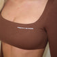 GYM GIRL ERA EXCLUSIVE chocolate brown sculpt top