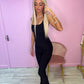 Black slinky lounge set