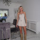 Belted Pleated Cargo Playsuit