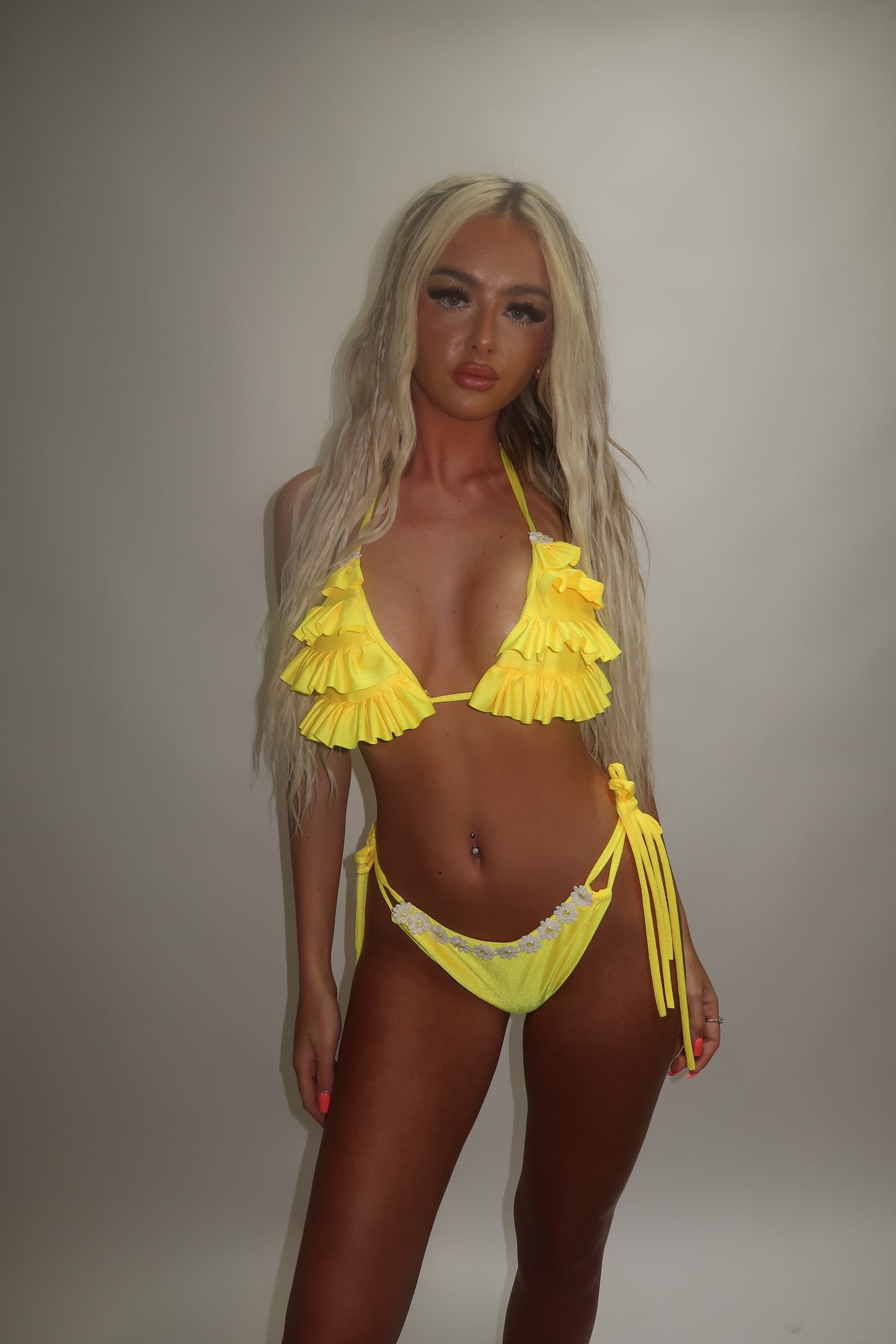 LIMITED EDITION HAND MADE AND DESIGNED IN HOUSE: ‘Daisy’ Bikini