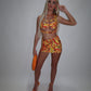LIMITED EDITION HAND MADE AND DESIGNED IN HOUSE: Oasis mini skirt