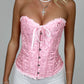 Pink corset