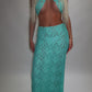 LIMITED EDITION HAND MADE AND DESIGNED IN HOUSE: ‘Ariel’ multi-way top and maxi skirt co-odd