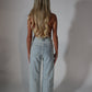 Diamond embellished jeans