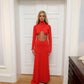 ‘Hailey’ cut out midi dress