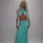 LIMITED EDITION HAND MADE AND DESIGNED IN HOUSE: ‘Ariel’ multi-way top and maxi skirt co-odd