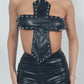Jade cross top