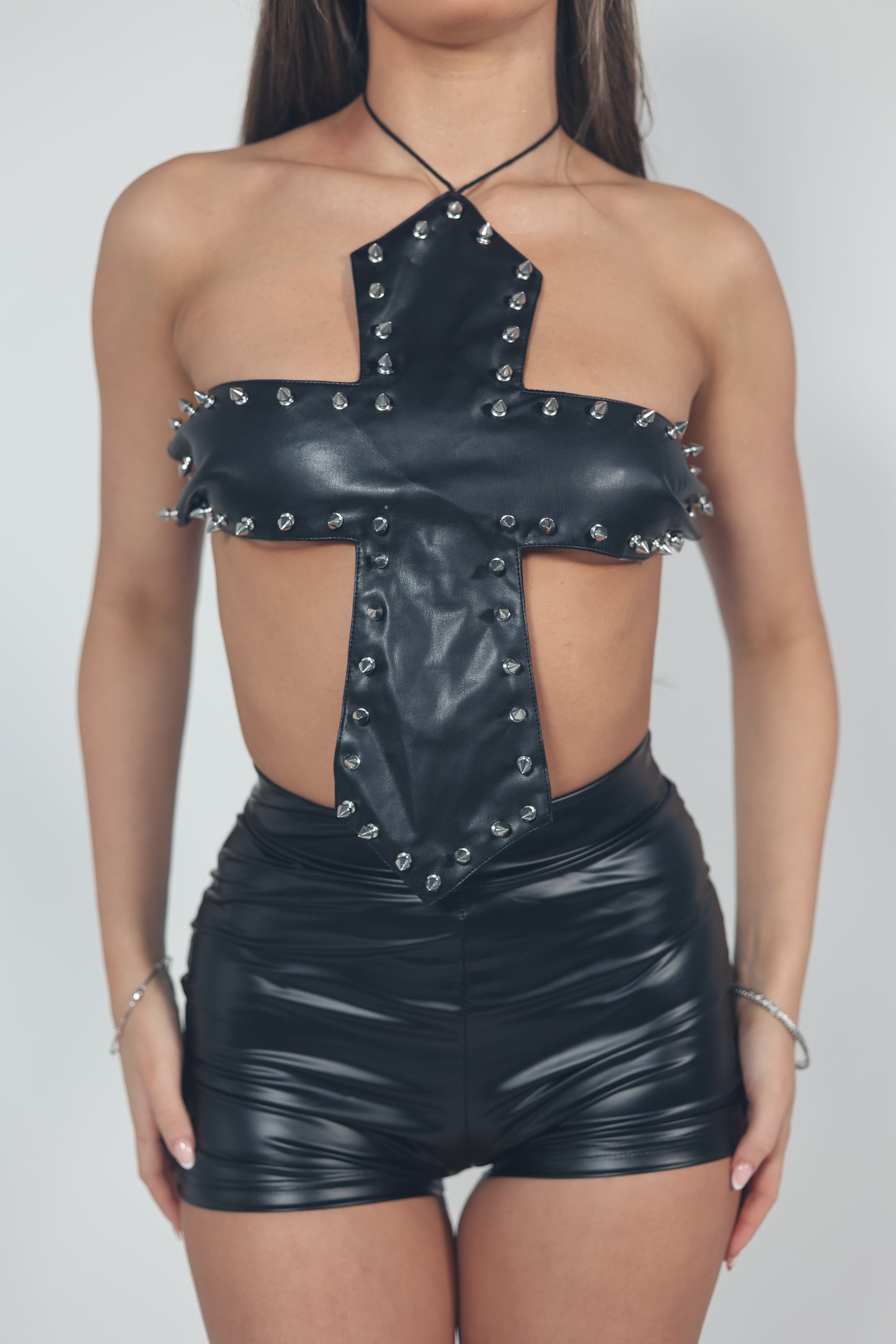 Jade cross top