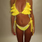 LIMITED EDITION HAND MADE AND DESIGNED IN HOUSE: ‘Daisy’ Bikini