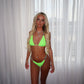 Pear green bikini two piece