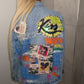 ‘Kiss’ Statement denim jacket
