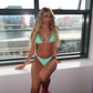 Sapphire blue bikini two piece