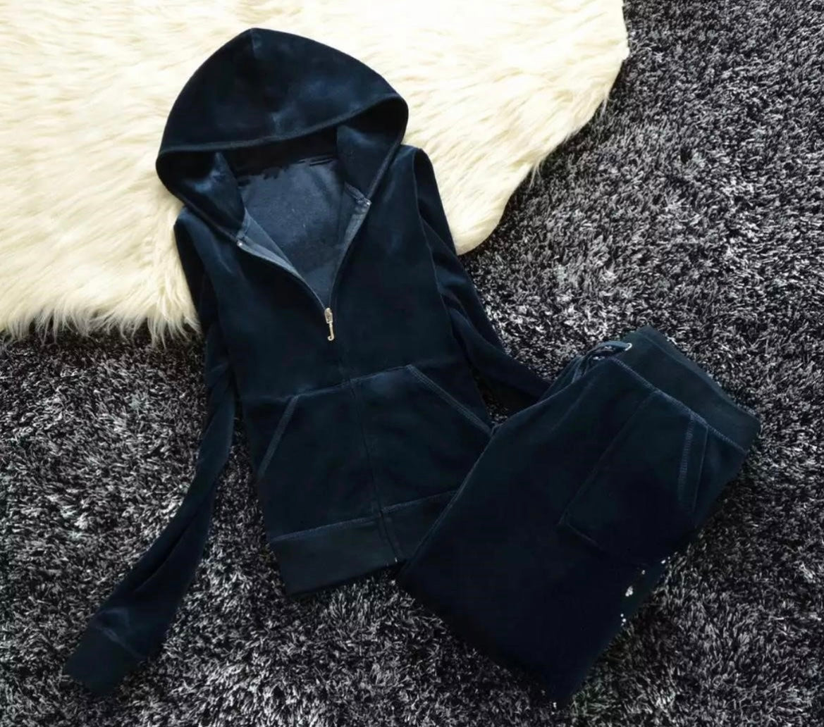 PRE-ORDER Juicy Velour Rhinestone tracksuit