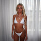 Coco white bikini two piece
