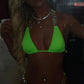 Pear green bikini two piece
