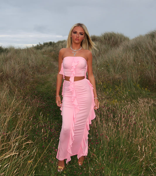 ‘Aria’ top and skirt