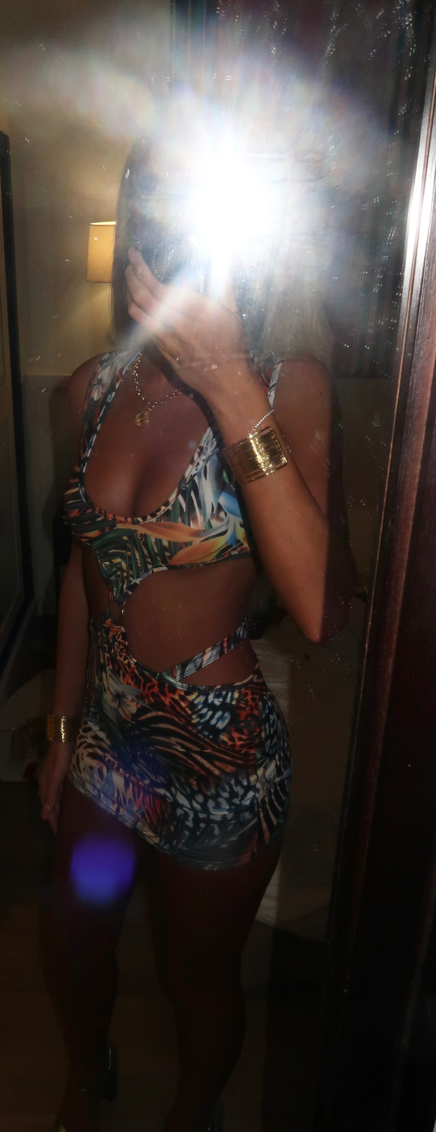 ‘Island’ mini dress