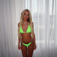 Pear green bikini two piece