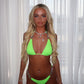 Pear green bikini two piece
