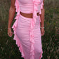 ‘Aria’ top and skirt