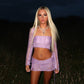 Jazmin multi-way three piece in purple
