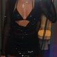 Mercury three piece in black