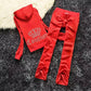 PRE-ORDER Juicy Velour Rhinestone tracksuit
