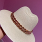 Woven cow girl hat