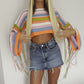 Crochet tassel jumper