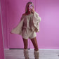 Taupe long sleeve playsuit