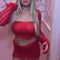 Jazmin multi-way three piece in red