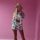 Woven cow girl hat